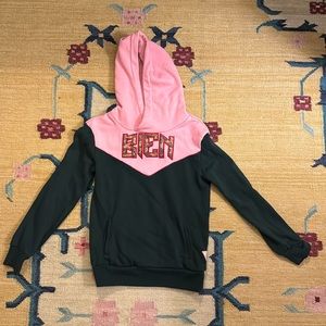 Scotch & Soda Girls Leopard Sweatshirt Hoodie